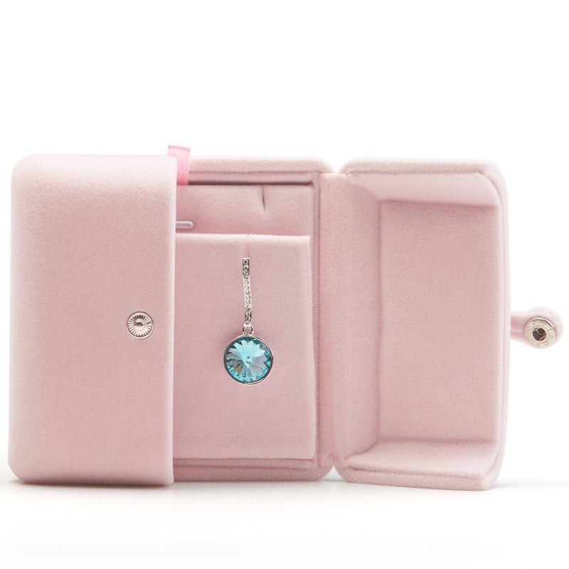 Oirlv Pink Velvet Jewelry Packaging Box Pendant Earrings Display Storage Case Pendant Gift Box - Image 3